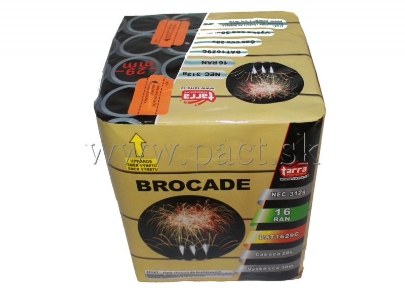 GOLDEN TAIL TO BROCADE CROWN 16SH