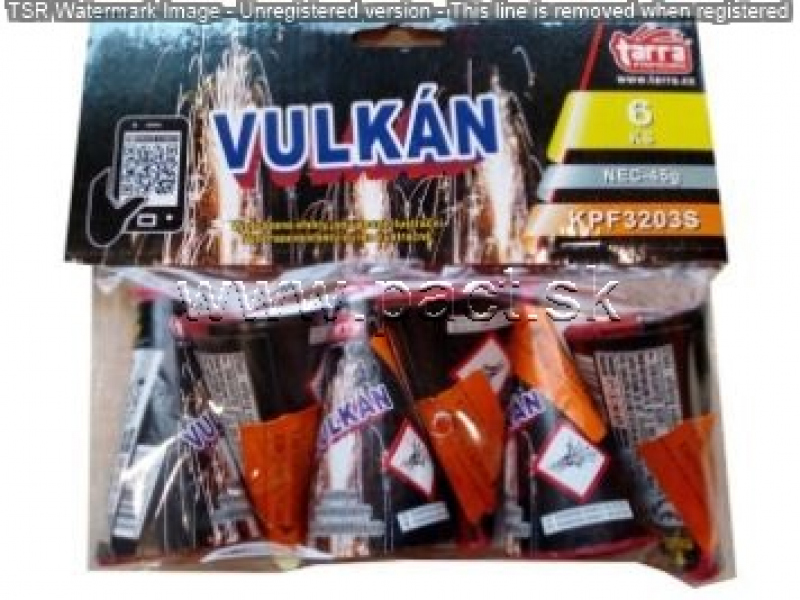 Mini fontána VULKÁN