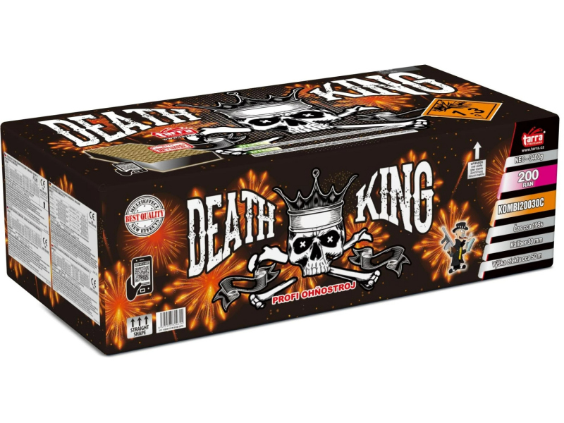 Kombi ohňostroj DEATH KING 200 ran